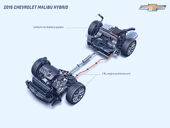 Chevrolet Malibu Hybrid Derives Technology from Volt